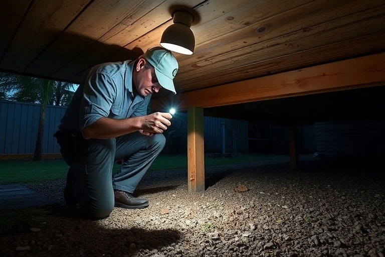 Under Deck Possum Removal Lilydale